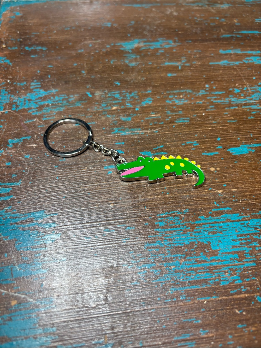 New Green Alligator Keychain Charm for Small Pets Accessories Bag Charm